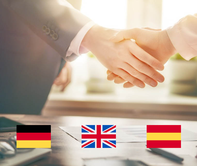 handshaking in office